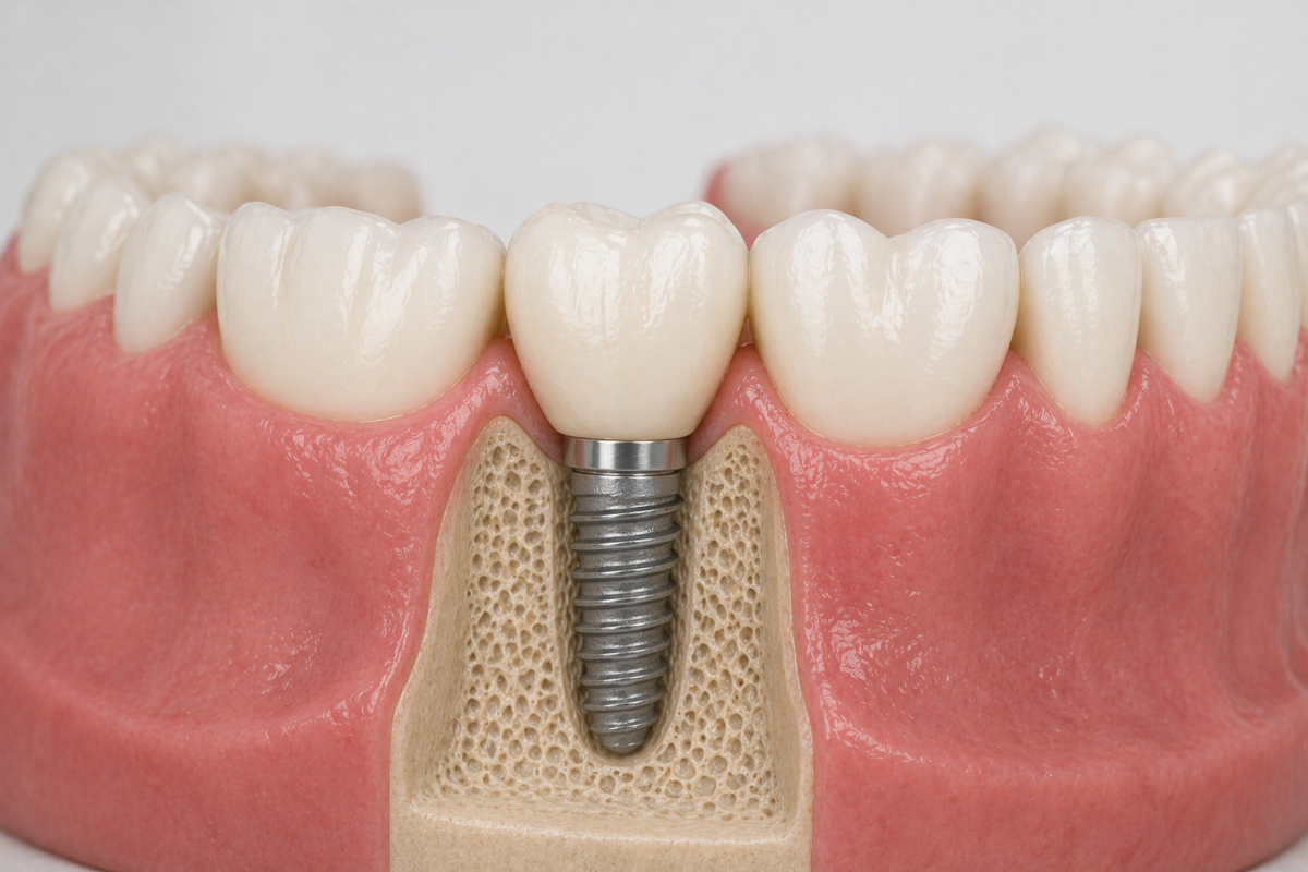 Single tooth implant