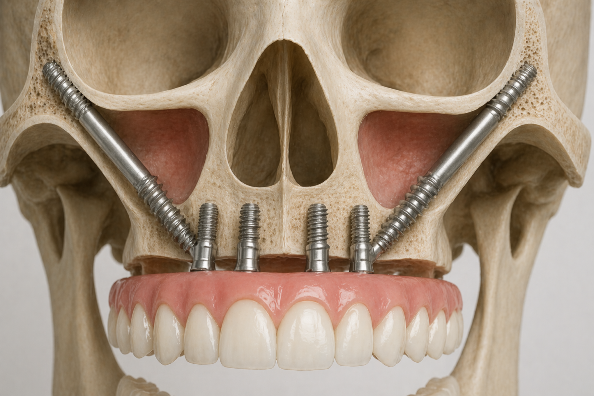 Zygomatic dental implants