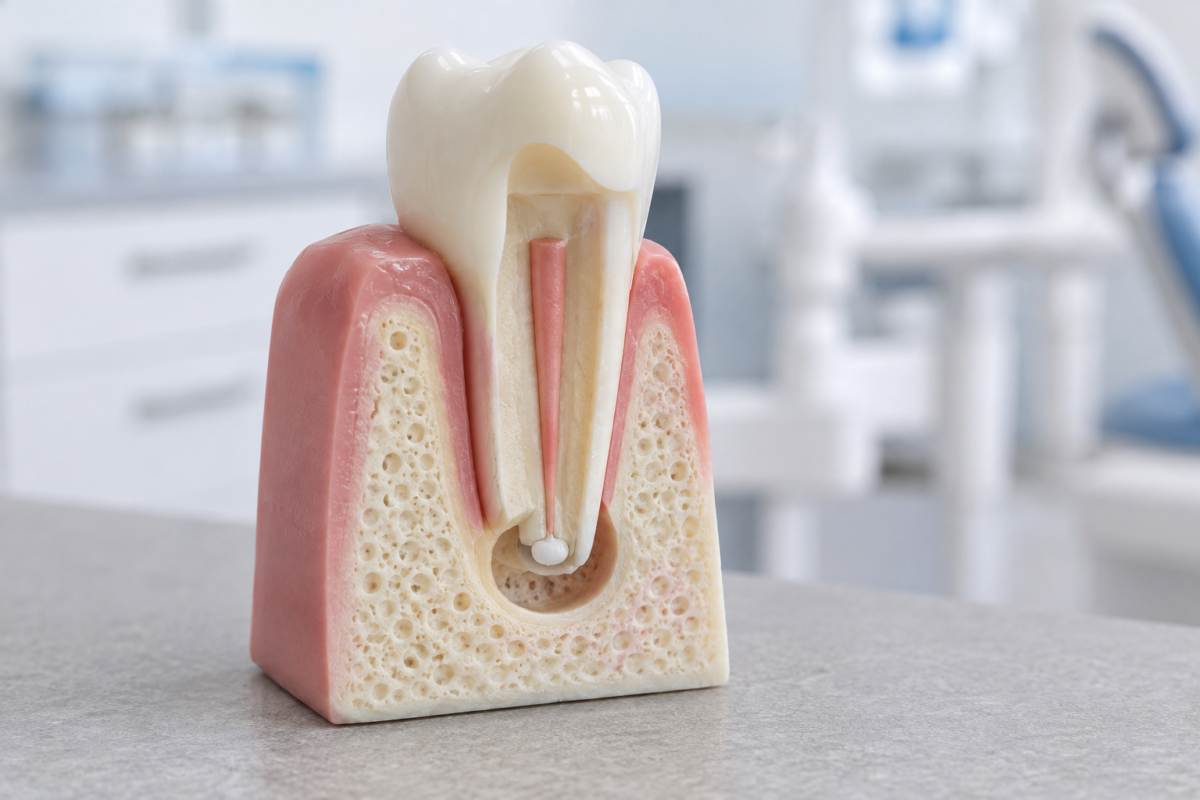 Dental apicoectomy